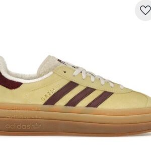 Adidas Gazelle Brown/Maroon.